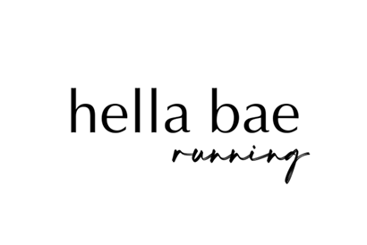 Hella Bae Running parter logo