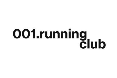 001 Running Club parter logo